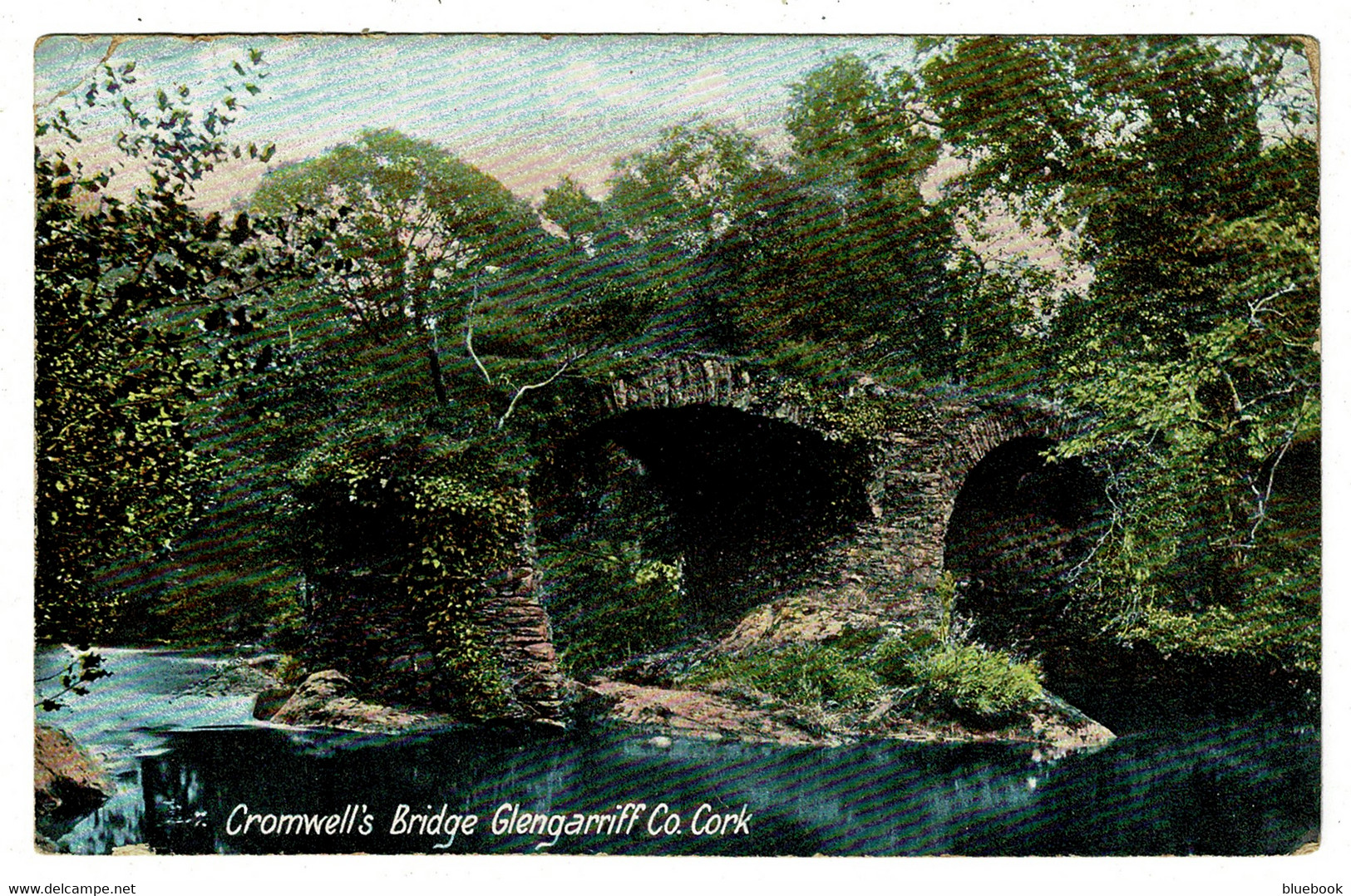 Ref 1417 - 1917 Postcard - Cromwell's Bridge Glengarriff - County Cork - Ireland Eire - Cork