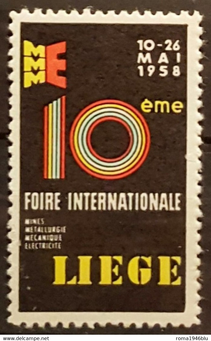 LIEGE19R8 FOIRE INTERNATIONALE - Erinofilia