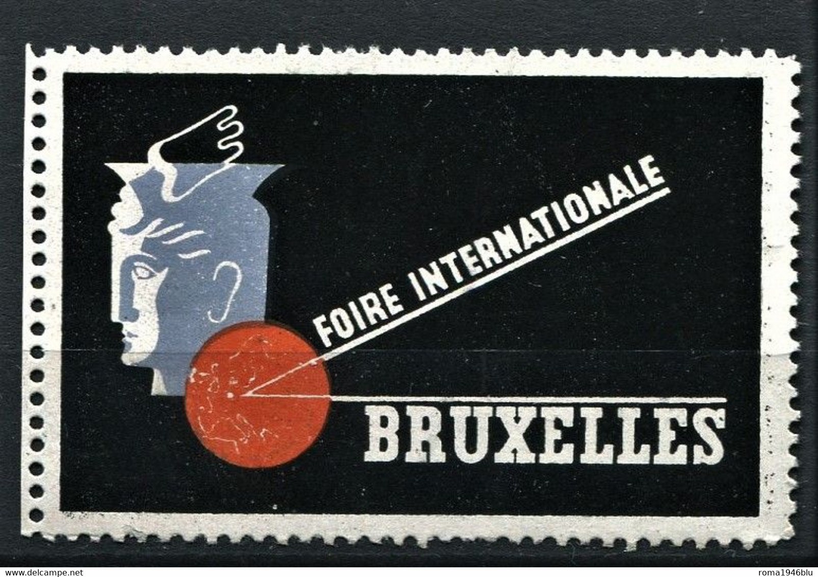BRUXELLES FOIRE INTERNATIONALE - Erinnophilie