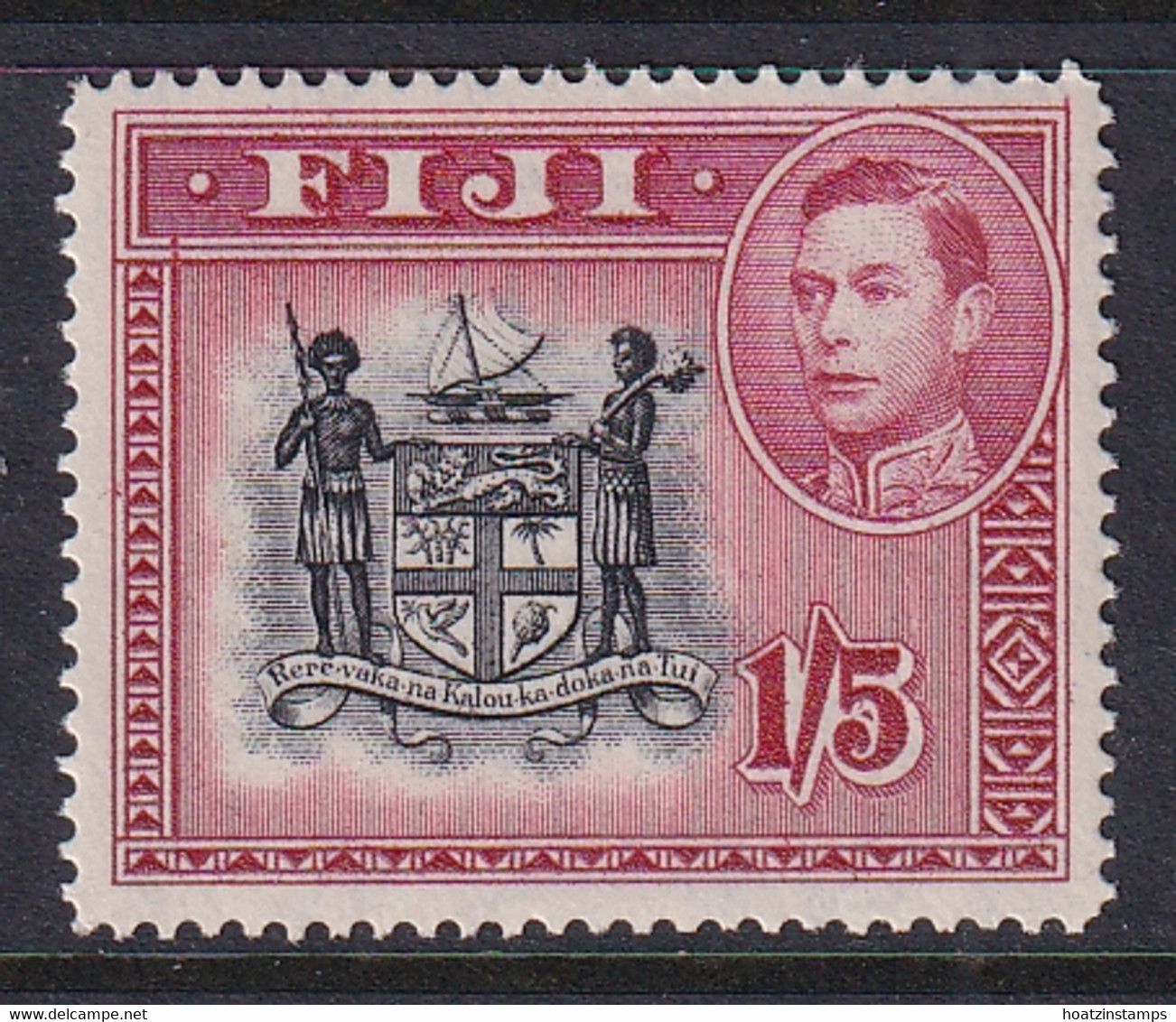 Fiji: 1938/55   KGVI    SG263    1/5d    MH - Fidschi-Inseln (...-1970)