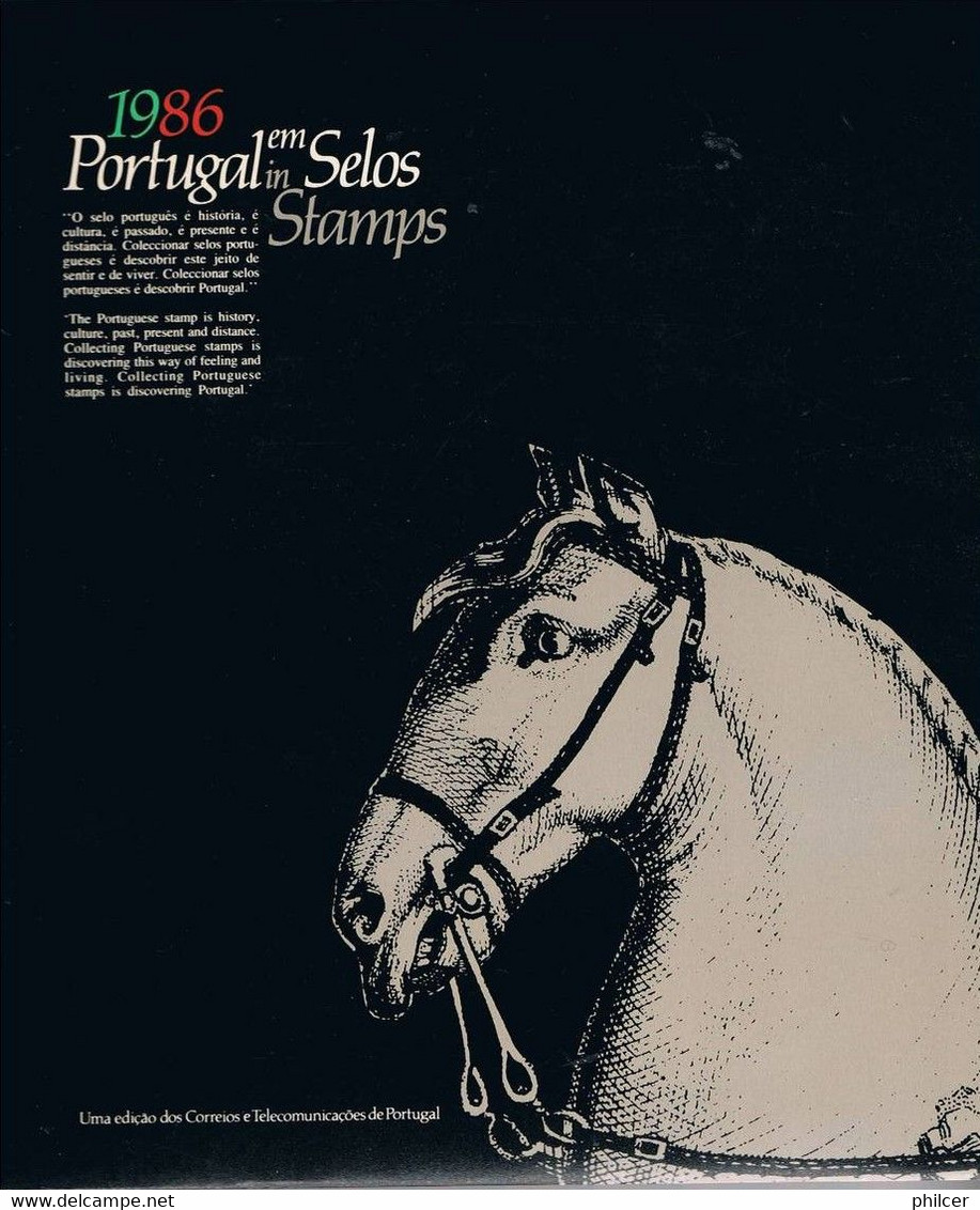 Portugal, 1986, Portugal Em Selos 1986 - Livre De L'année