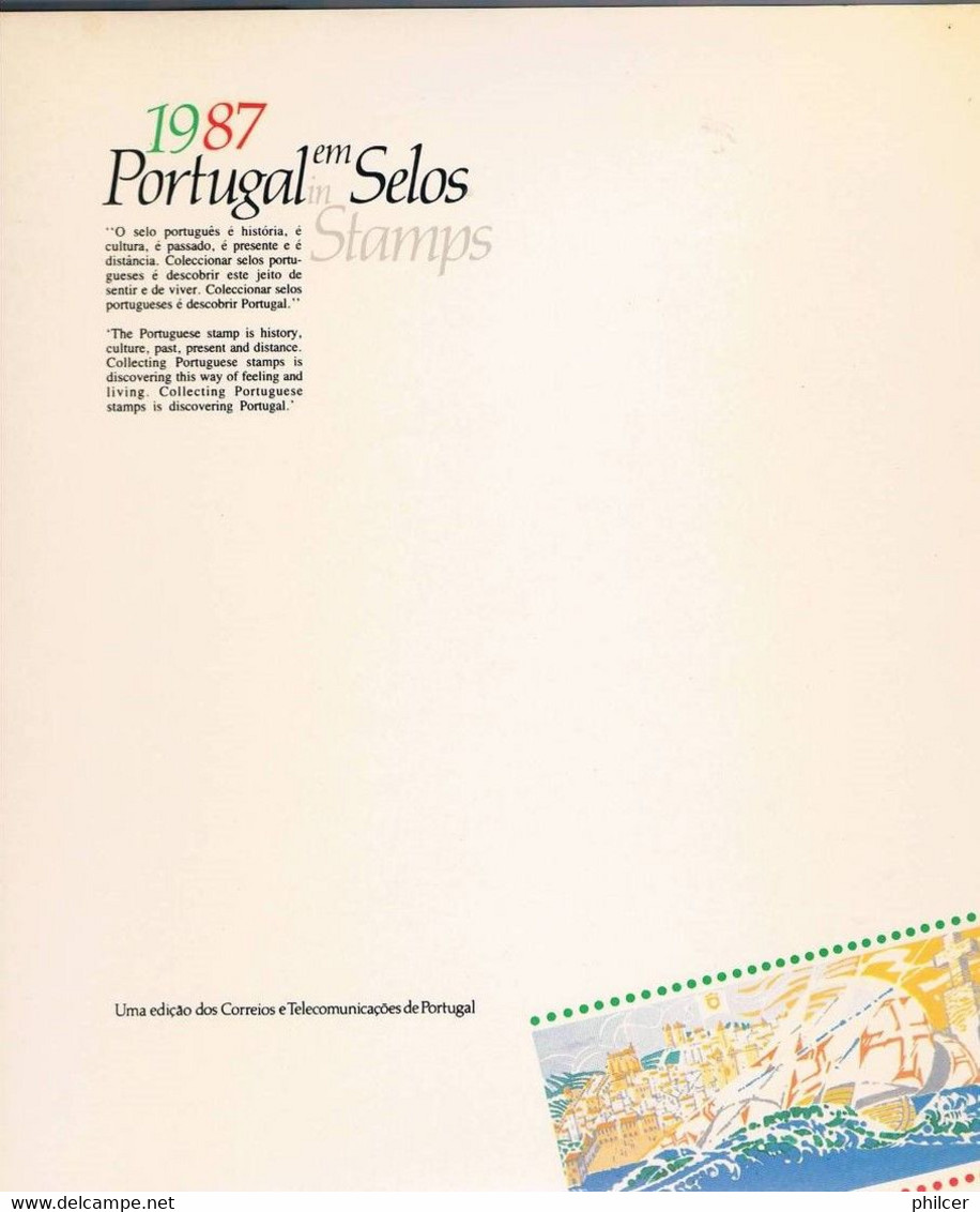 Portugal, 1987, Portugal Em Selos 1987 - Livre De L'année