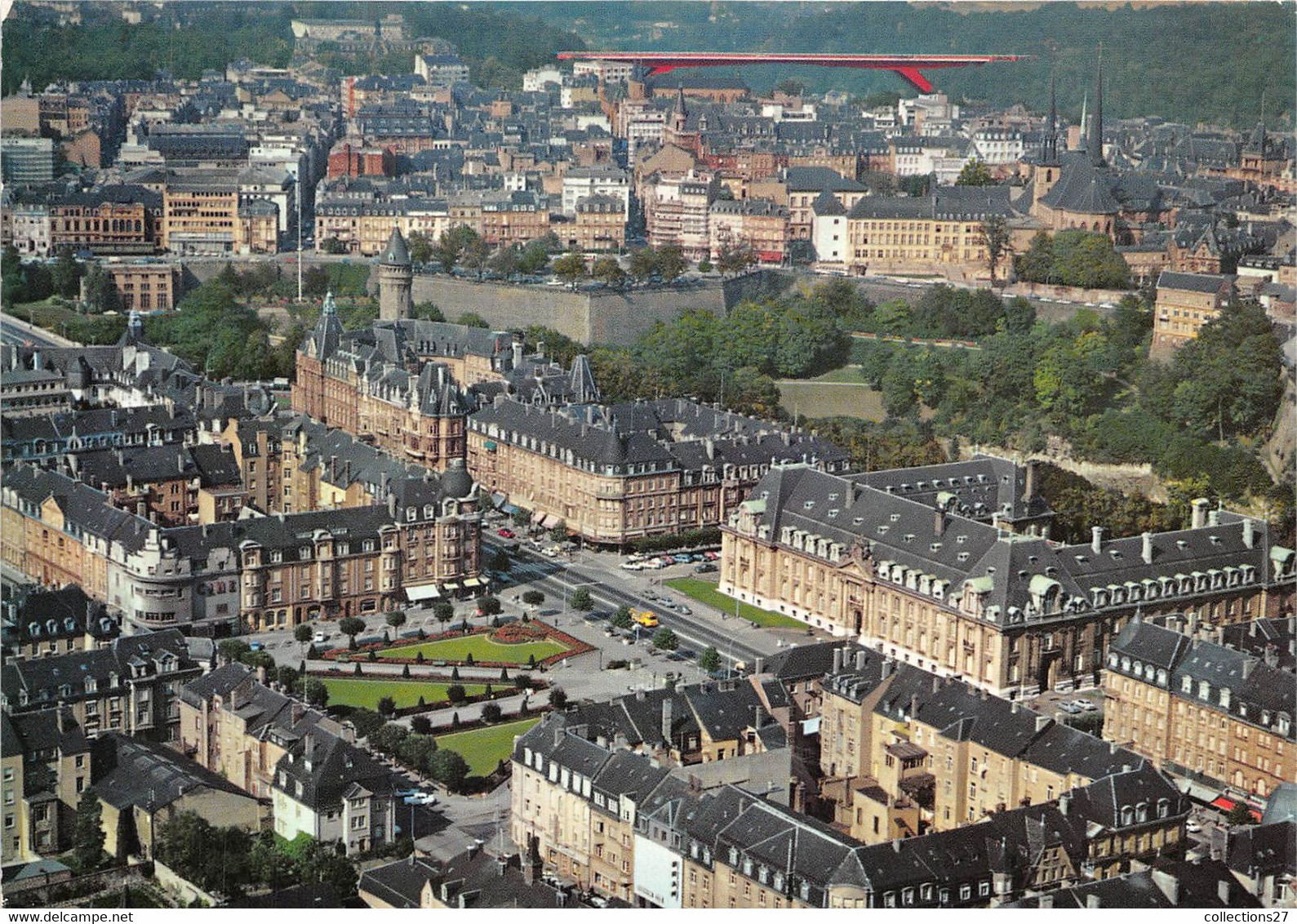 LUXEMBOURG-VUE AERIENNE - Luxembourg - Ville