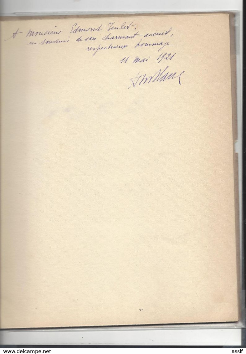 Edmond Blanc , Contes de la St-Sylvestre  h.t. C.  Blanc ,br.  in 4 , 1921 vergé N° , préface paul Doumer + Autographes