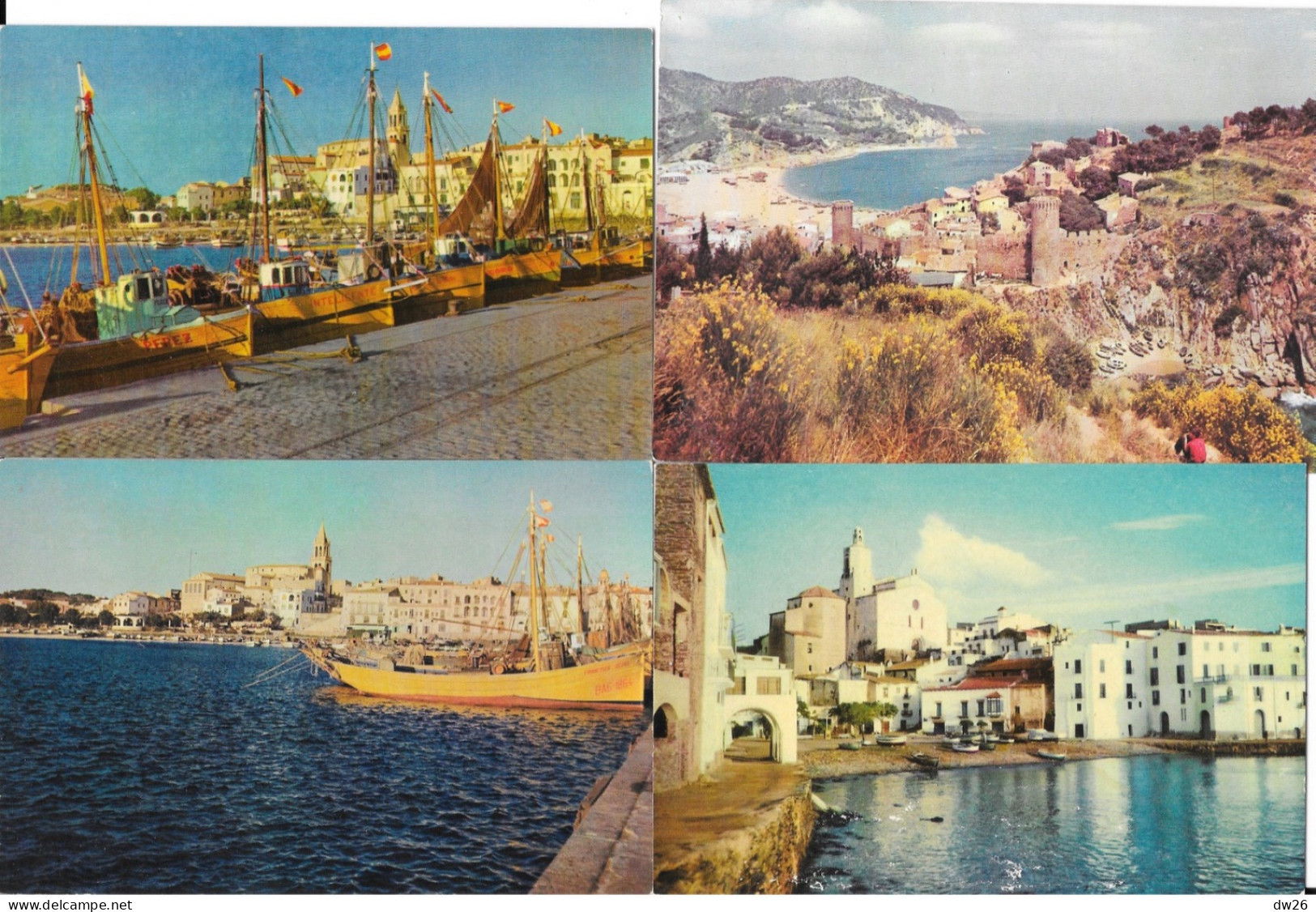 Lot N° 114 De 130 Cartes CPM Et CPSM De L'Espagne - Costa Brava, Barcelona, Avila, Toledo, Mallorca... - 100 - 499 Postcards