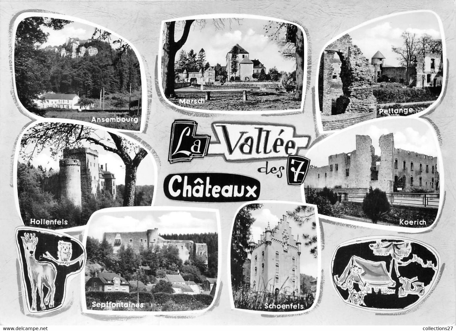 LA VALLEE DES 7 CHÂTEAUX- MULTIVUES - Autres & Non Classés