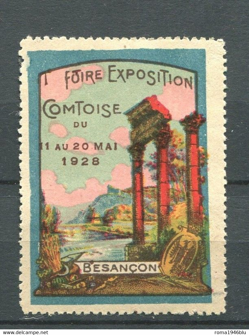 BESANCON 1928  I FOIRE EXPOSITION COMTOISE - Erinofilia