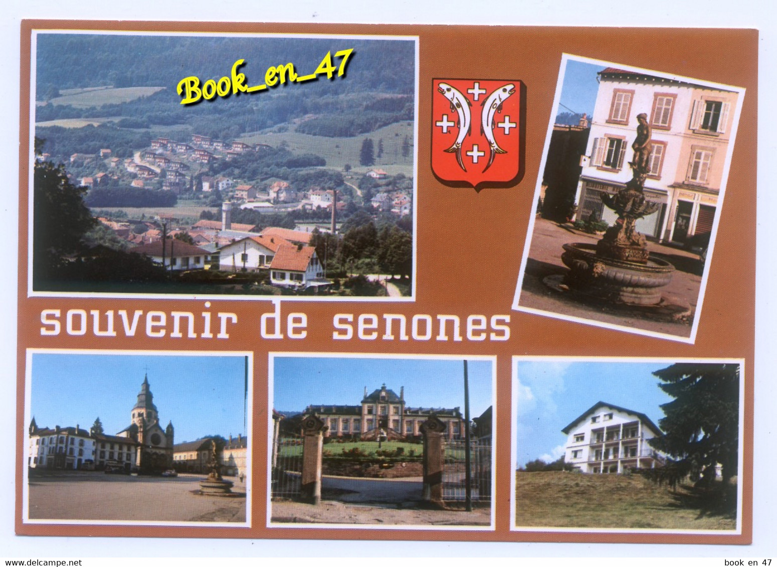 {84783} 88 Vosges Senones En Salm , Multivues ; Divers Aspects , Vue Générale - Senones