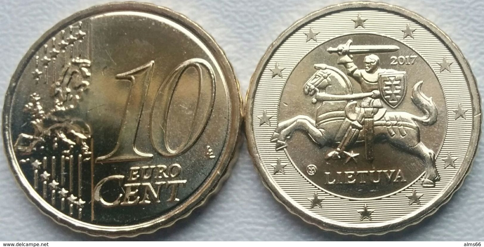 EuroCoins < Lithuania > 10 Cents 2017 UNC - Lithuania