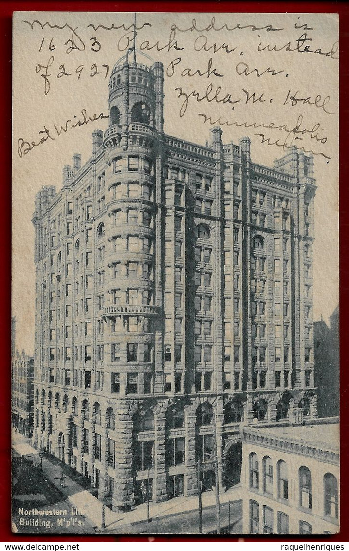 CPA United States Minnesota - NORTHWESTERN BUILDING 1907 (IT#883) - Minneapolis