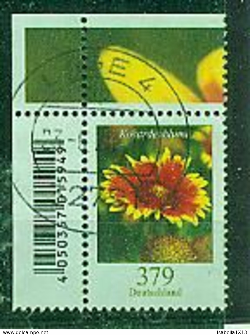 BUND---Kokardenblume ,gestempelte Ecke - Used Stamps