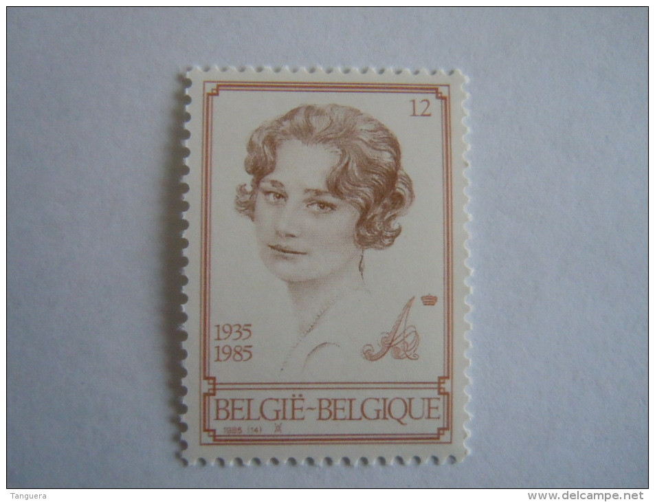 België Belgique Belgium 1985 Koningin Reine Astrid Yv Cob 2183 MNH ** - Nuevos