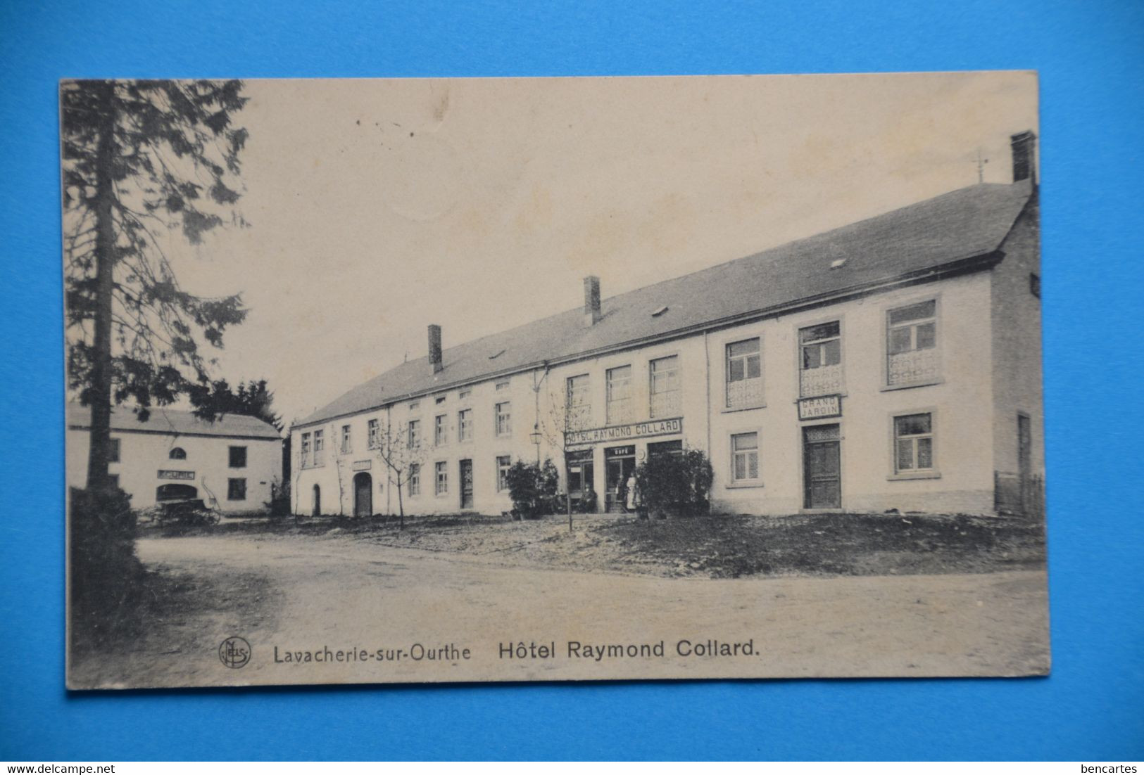 Lavacherie-sur-Ourthe 1920 : Hôtel Raymond Collard Animée - Sainte-Ode