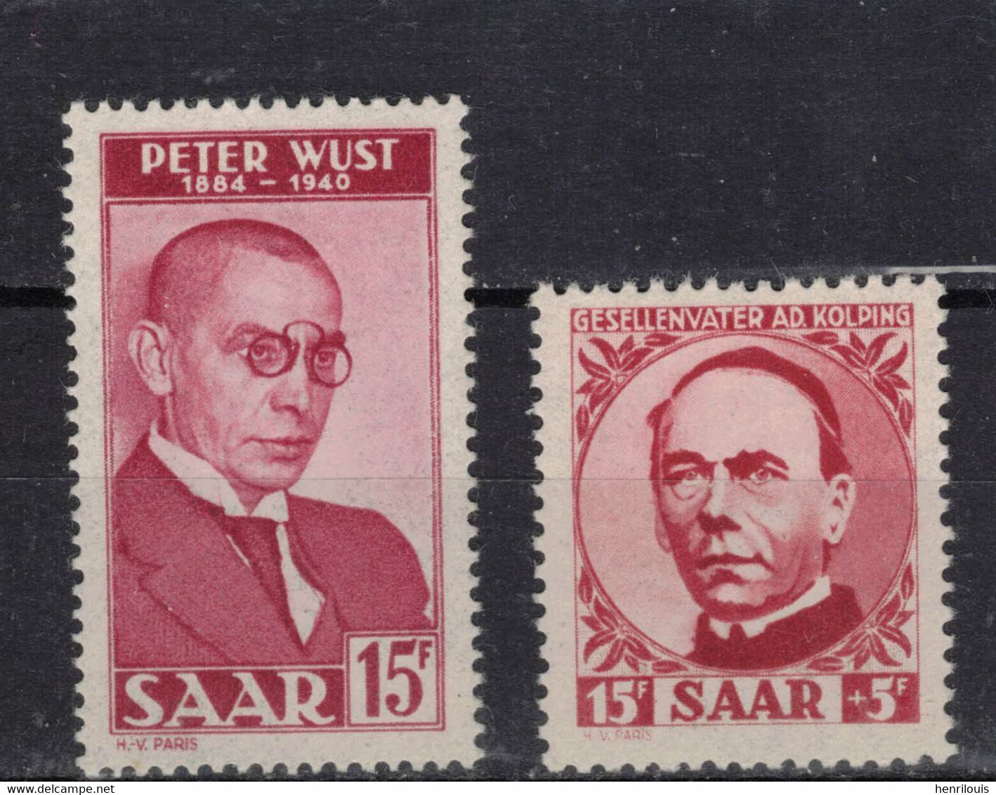 SARRE  Timbres  Neufs * De 1950  ( Ref 1884 A ) Trace De Charnière - Autres & Non Classés