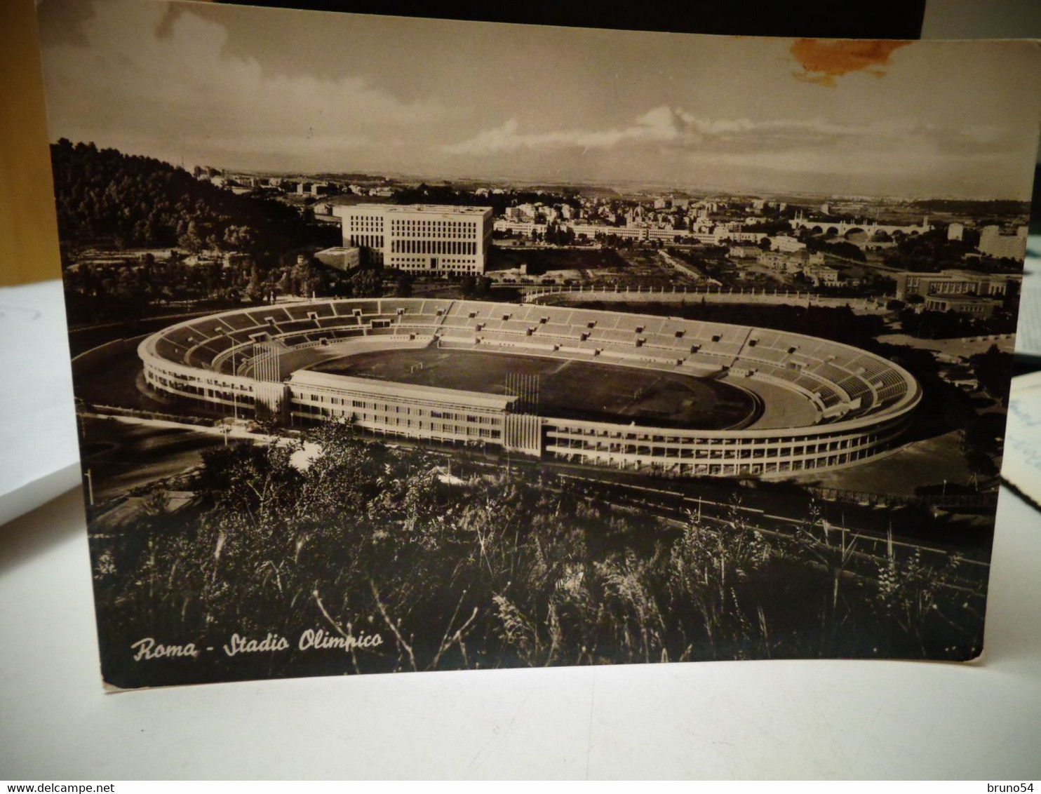 Cartolina  Roma Stadio Olimpico Anni 50 - Estadios E Instalaciones Deportivas