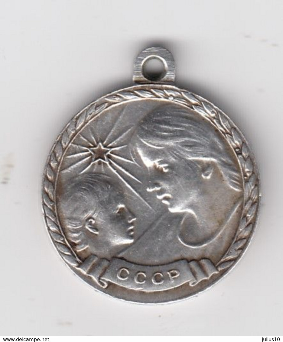 RUSSIA Medal Motherhood Ag #C90 - Russia