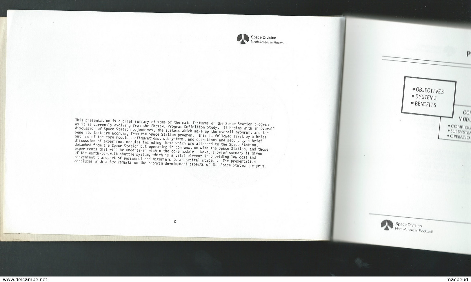 Juin 1970 - Projet De Construction De La Station De L'espace Par Space Divison North America Rockwel , 156 Pages  FAU 92 - Ingenieurswissenschaften