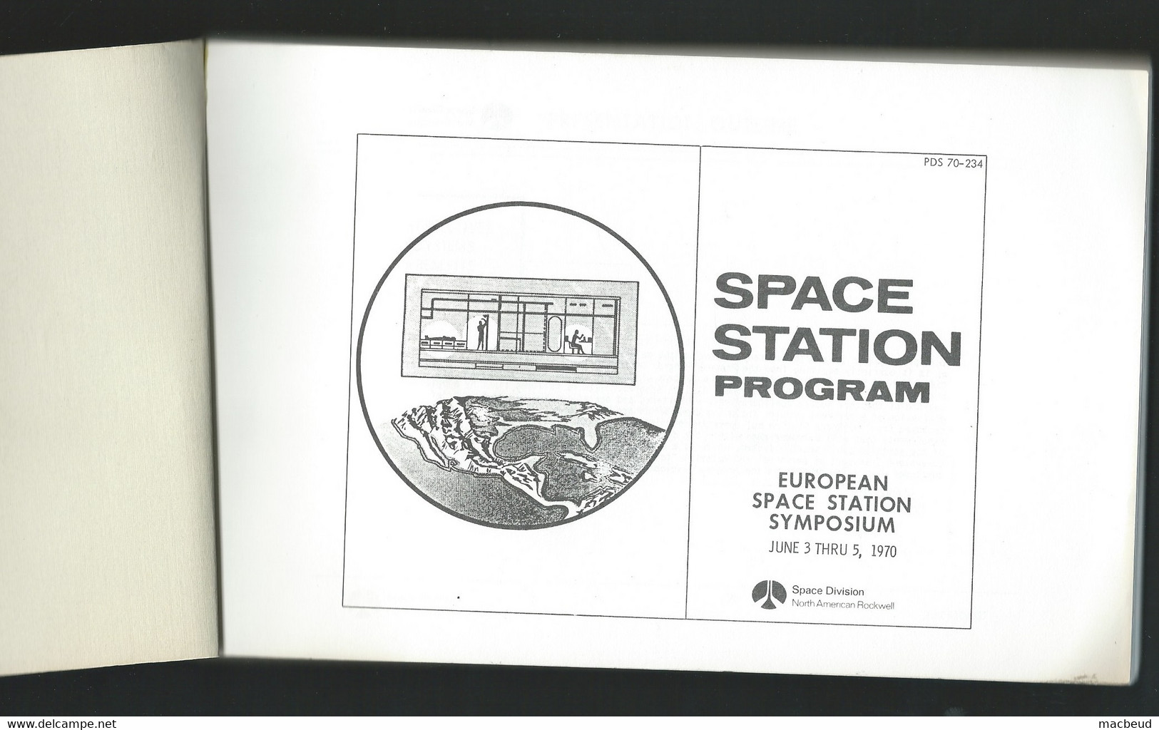 Juin 1970 - Projet De Construction De La Station De L'espace Par Space Divison North America Rockwel , 156 Pages  FAU 92 - Ingenieurswissenschaften