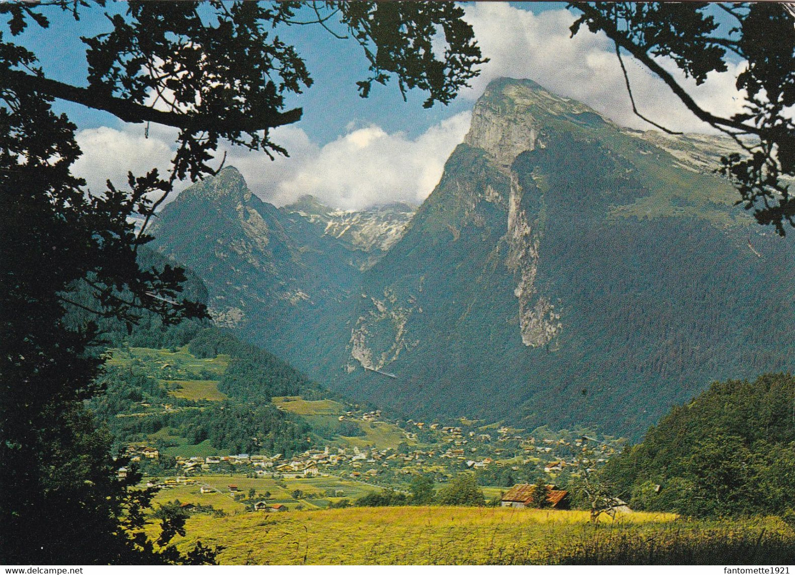 SAMOENS VUE D'ENSEMBLE ET LE CRIOU ANA5) - Samoëns