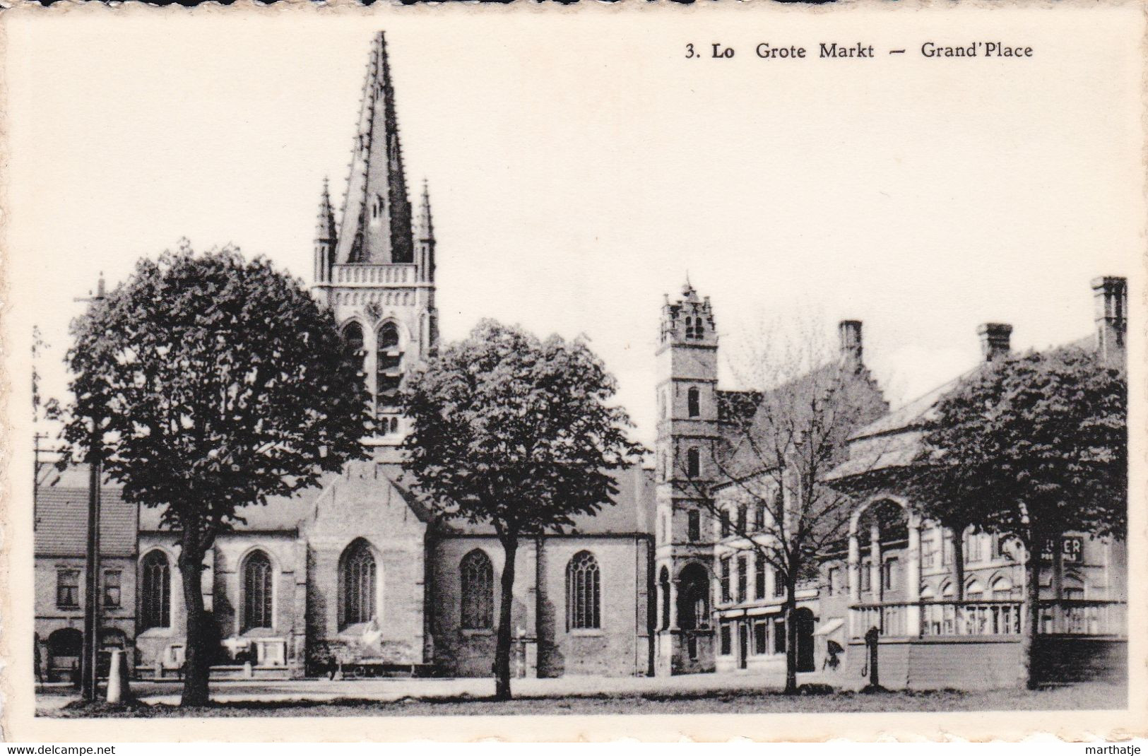 3 - Lo - Grote Markt - Grand'Place - Lo-Reninge