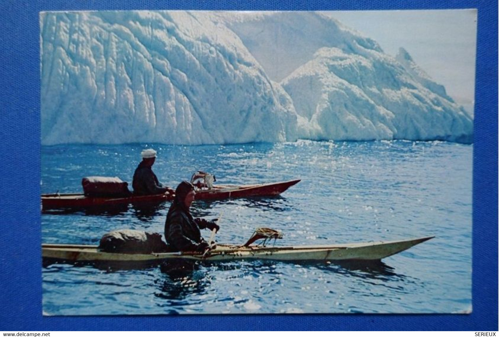 3 FRANCE SAINT PIERRE ET MIQUELON CPA 1958 POUR NICE RUE ROSSINI Voir Image Kayacs Esquimaux - Cartas & Documentos