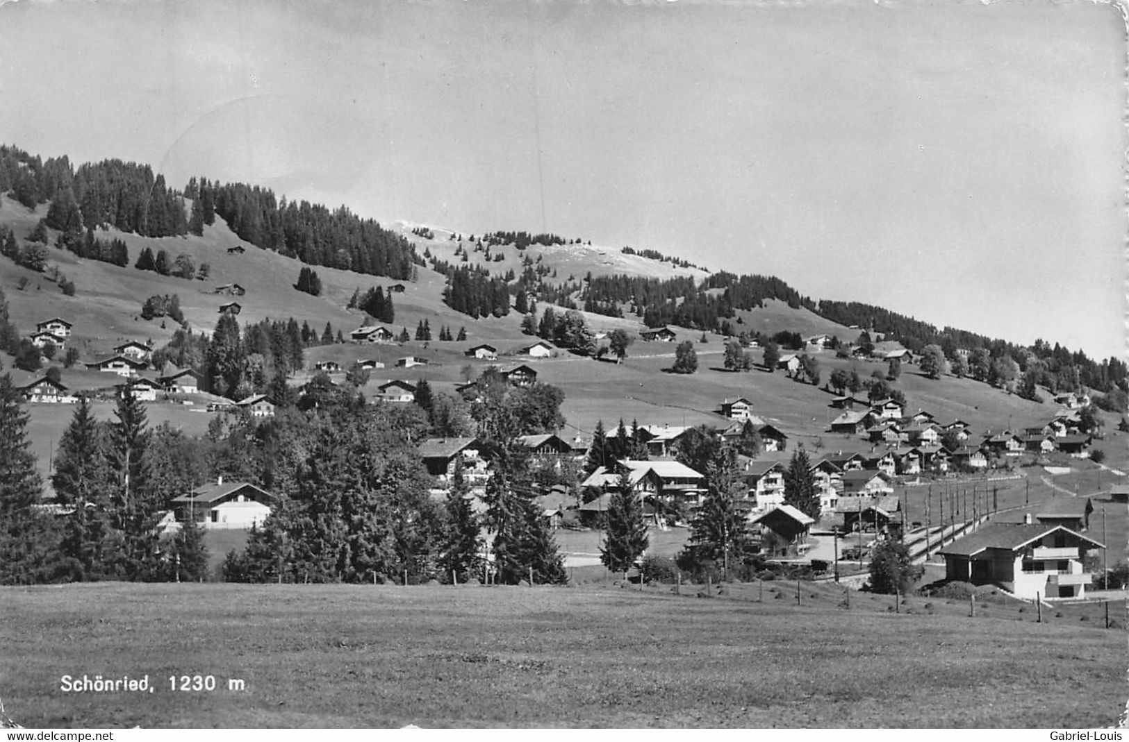 Schönried - Gstaad - Ligne Montreux Oberland M.O.B. - Gstaad