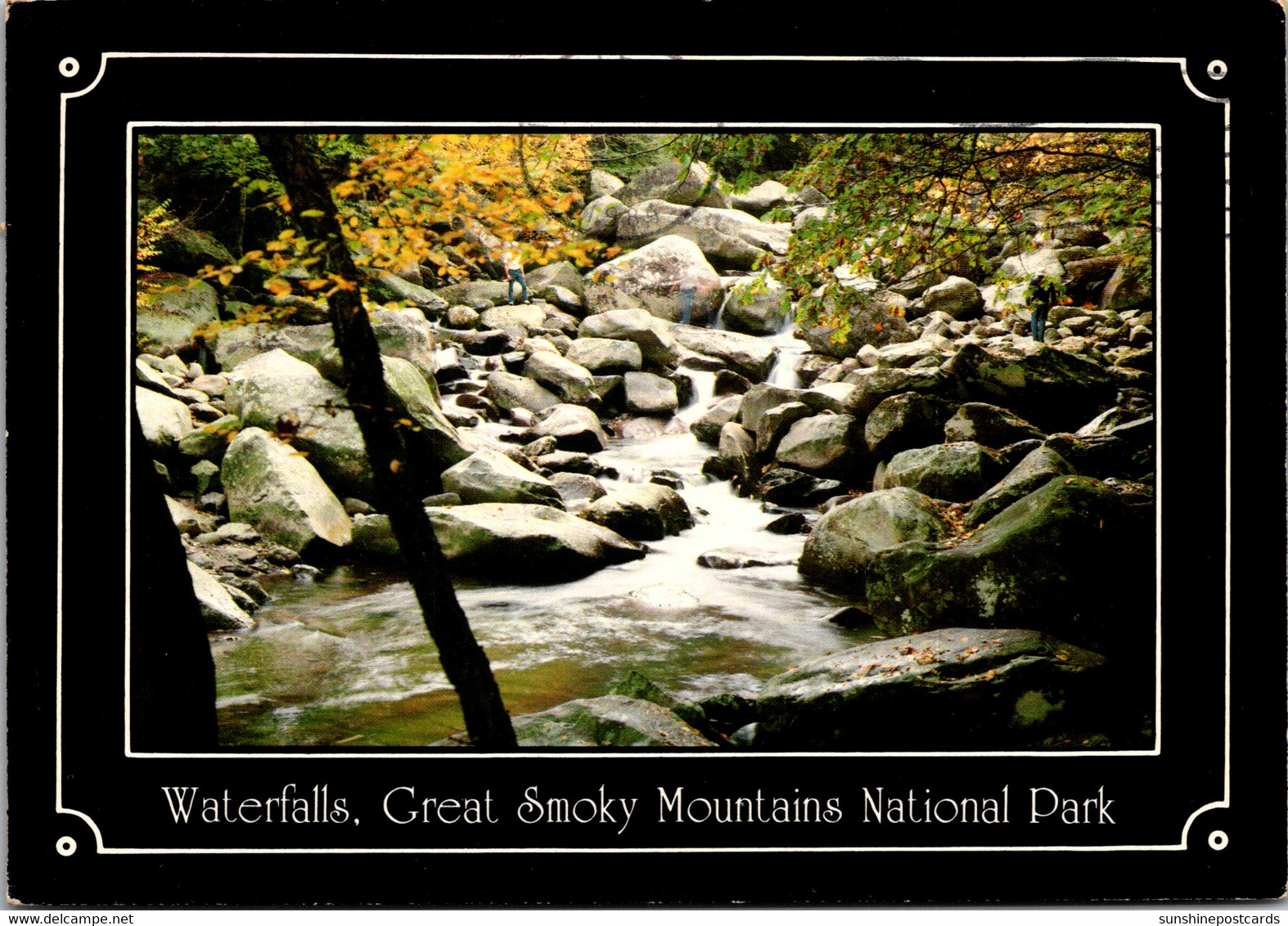 Tennessee Great Smoky Mountains Waterfalls 1984 - Smokey Mountains