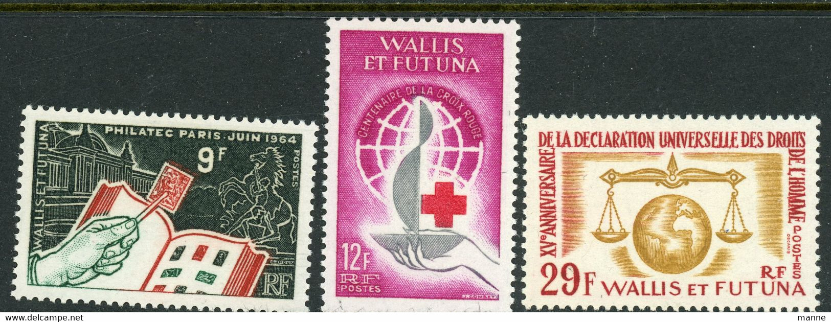 Wallis And Futuna MH 1966 - Unused Stamps