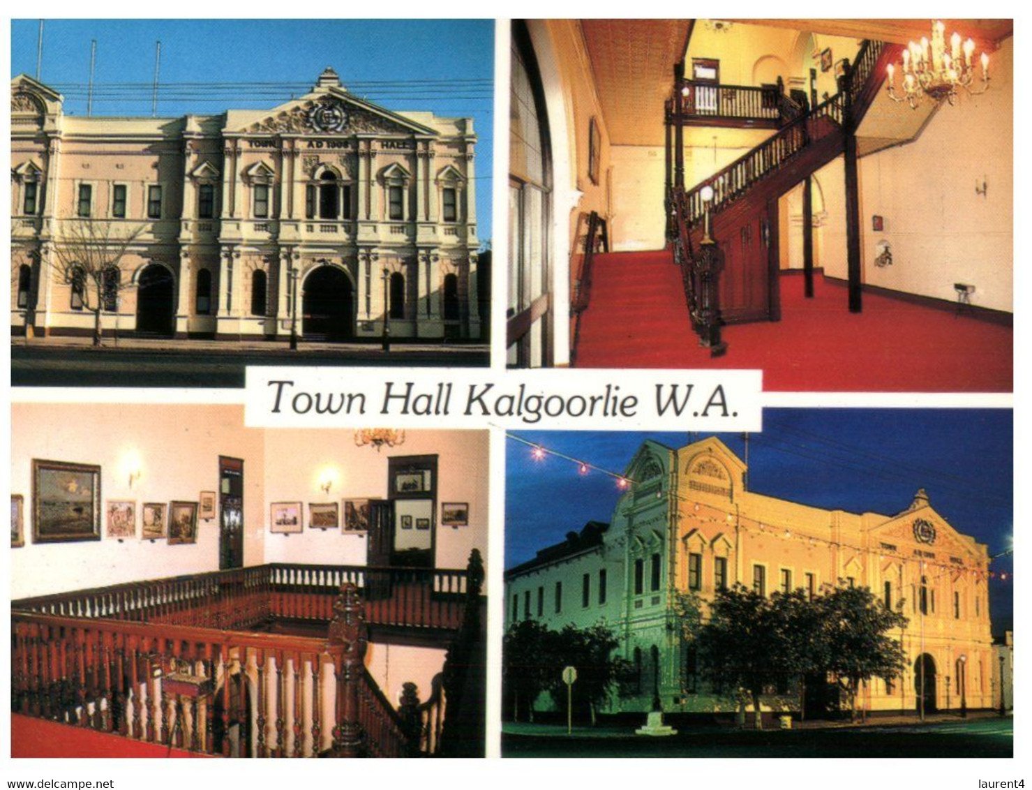 (U 30) Australia - WA - Kalgoorlie Town Hall - Kalgoorlie / Coolgardie