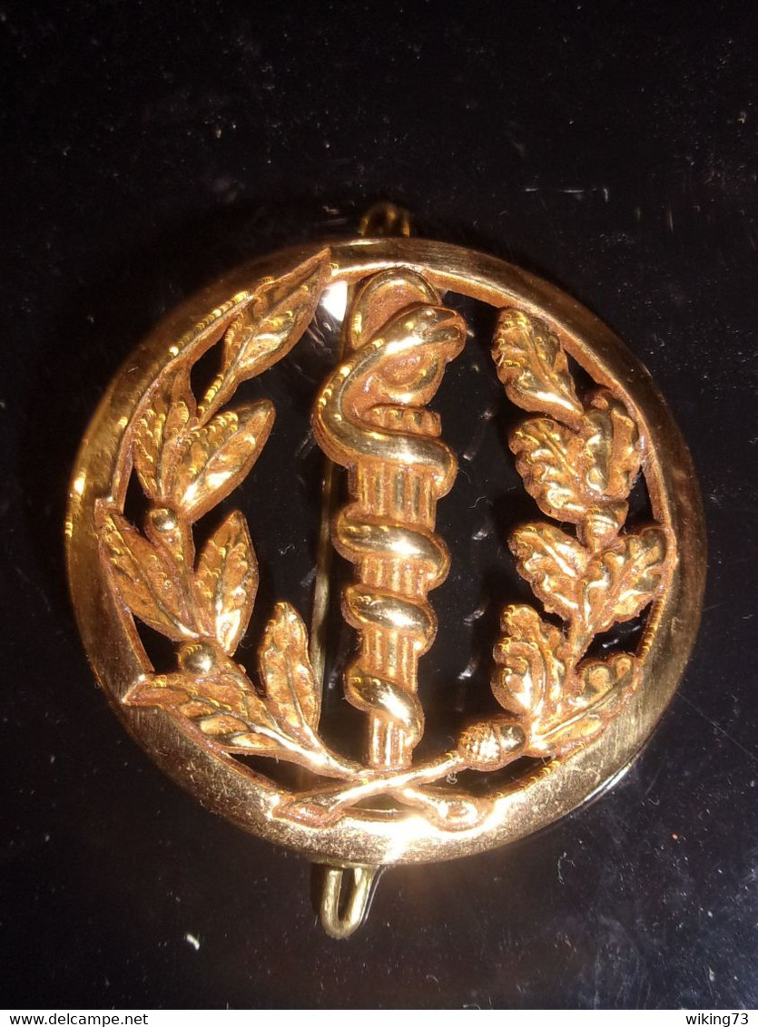 Insigne De Béret Service De Santé Des Armées - SSA - Casques & Coiffures