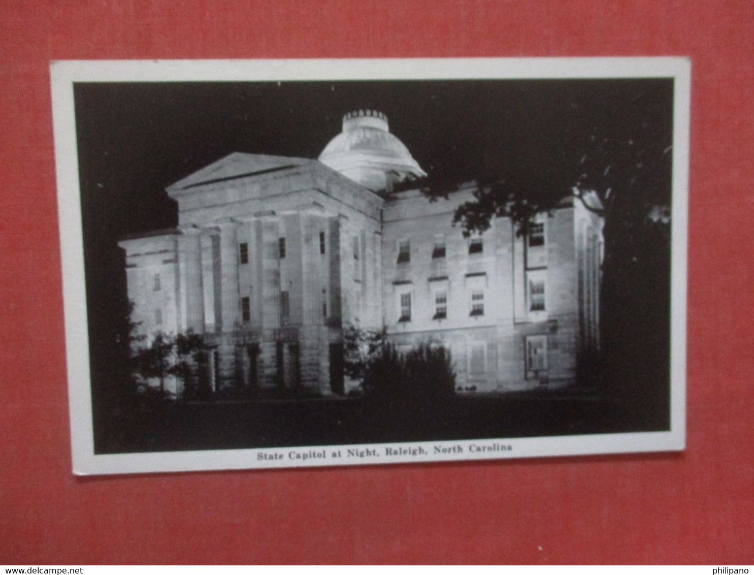 State Capitol  At Night   North Carolina    Ref 4465 - Raleigh