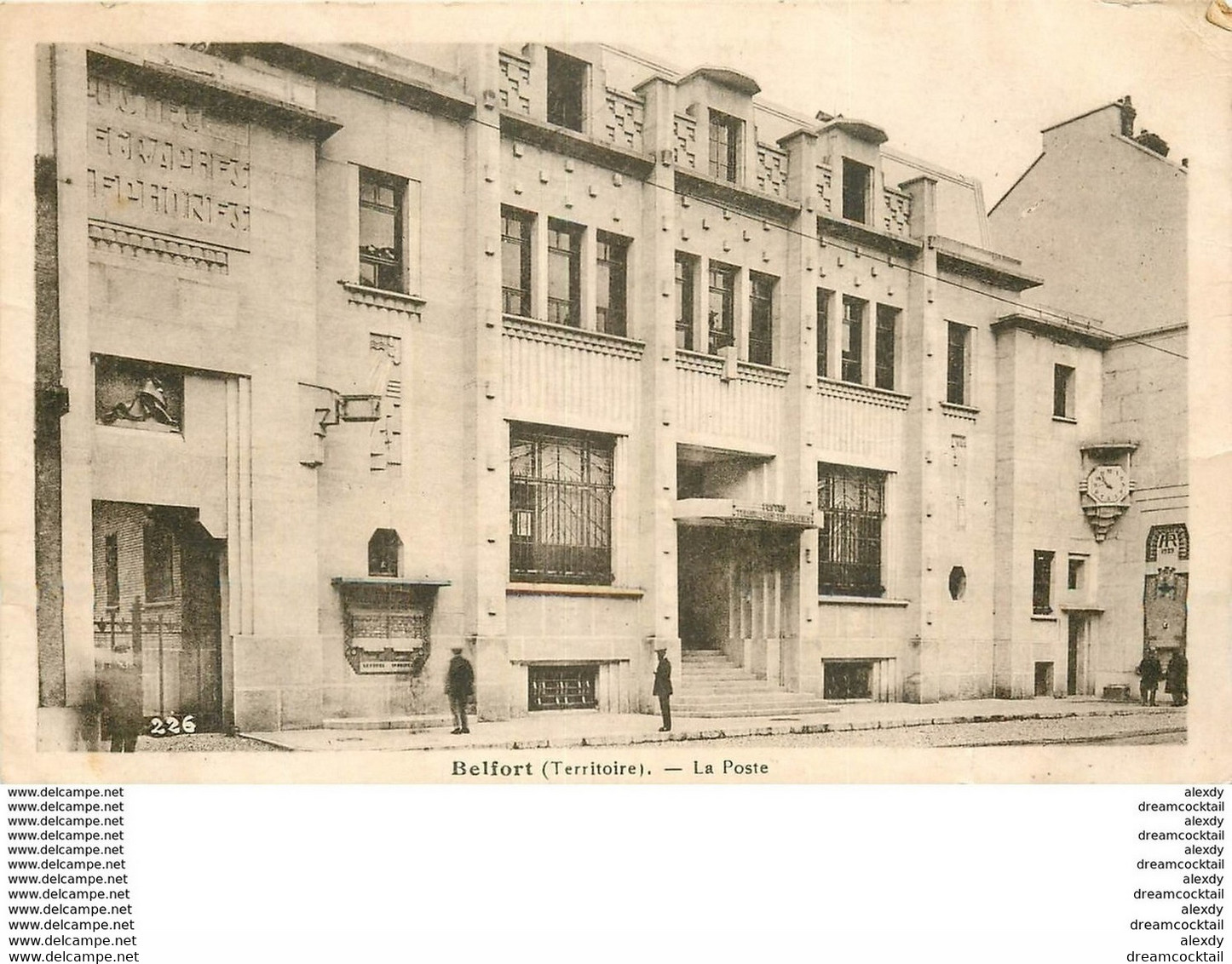 WW 90 BELFORT. La Poste 1939 - Belfort - Stad