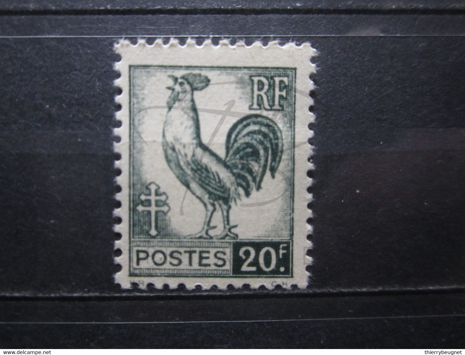 VEND BEAU TIMBRE DE FRANCE N° 648 , X !!! (a) - 1944 Coq Et Maríanne D'Alger