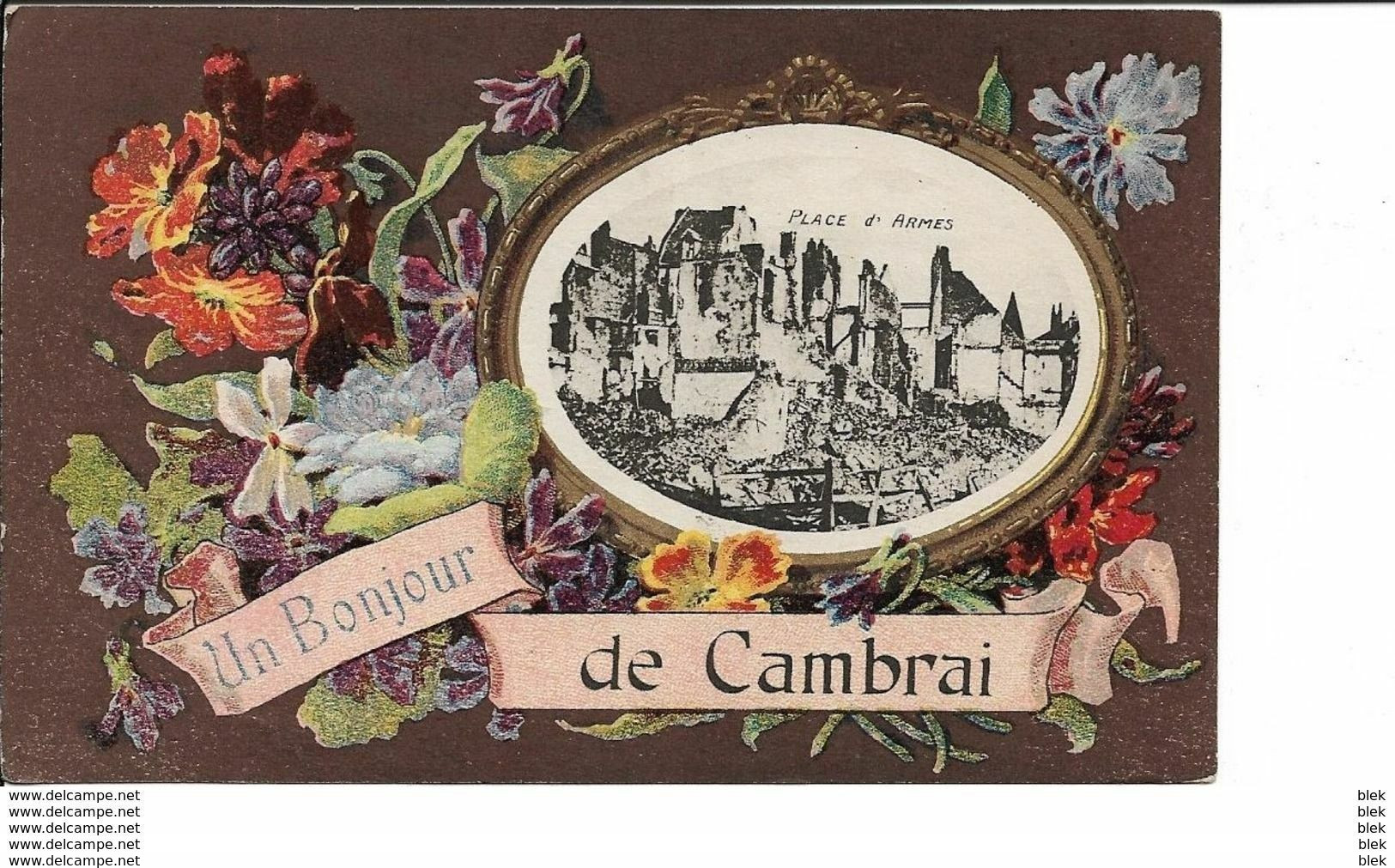 59 . Nord : Cambrai : Un Bonjour . - Cambrai