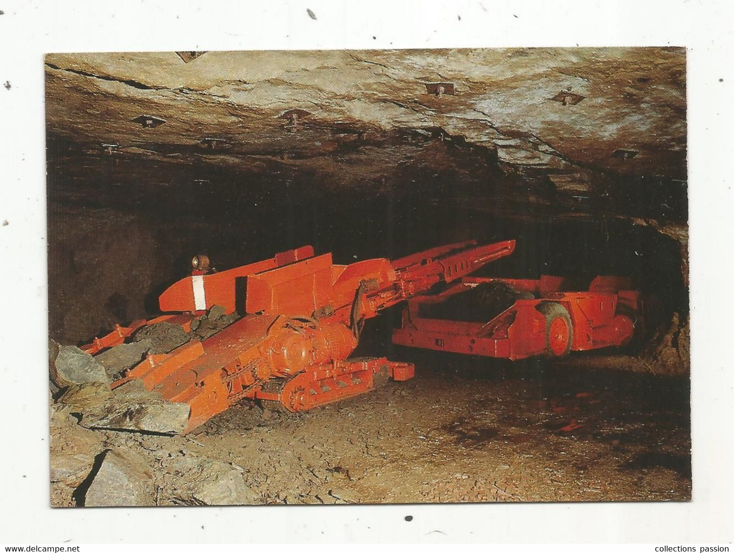 Cp , MINES ,métier ,  Musée Des Mines De Fer De Lorraine ,site De Sainte Neige à NEUFCHEF ,57 , Chargeuse à Pinces Joy.. - Bergbau