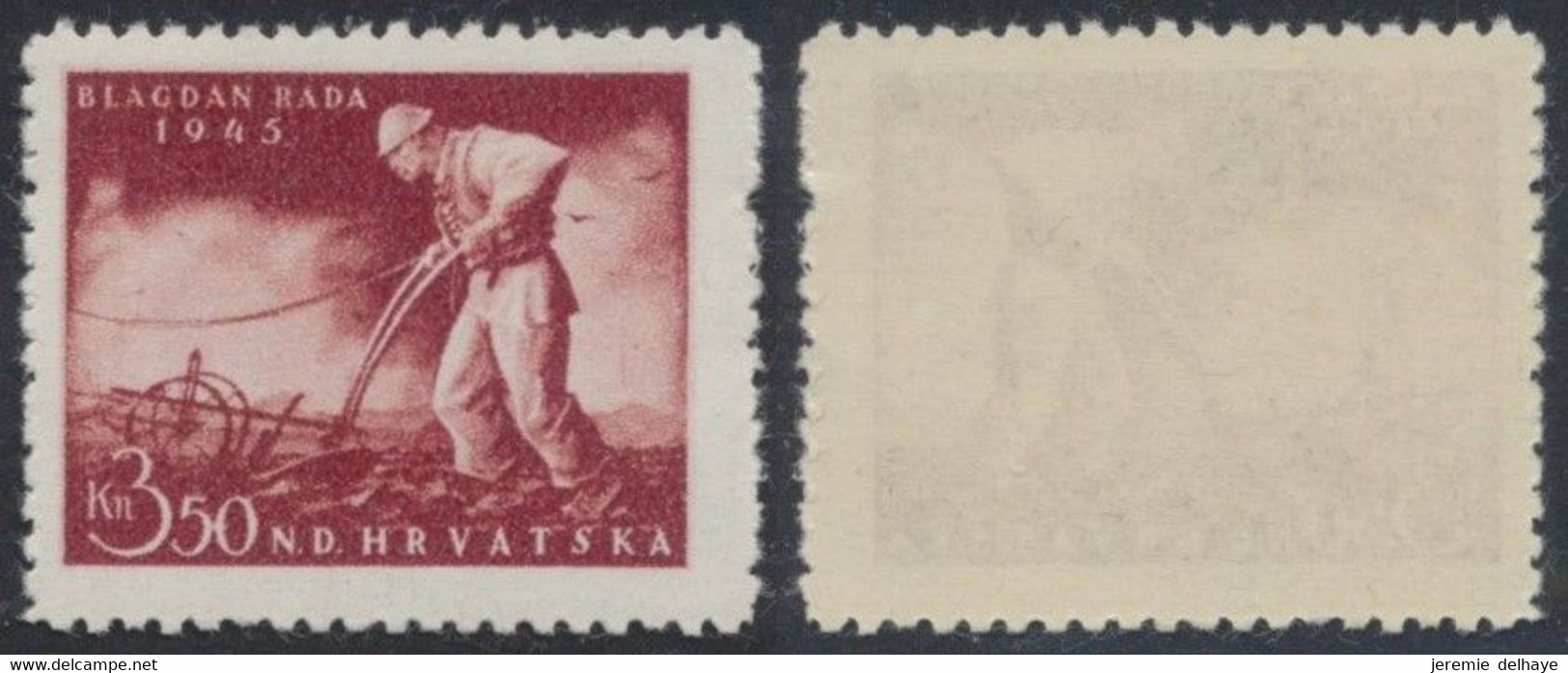 Croatie (1945) - N°178 ** Neuf Sans Charnières (MNH) - Kroatië