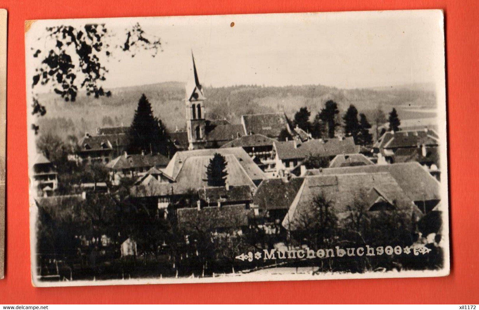 ZBP-40 SELTEN Fotokarte Von Münchenbuchsee . Gelaufen Feldpost - Münchenbuchsee