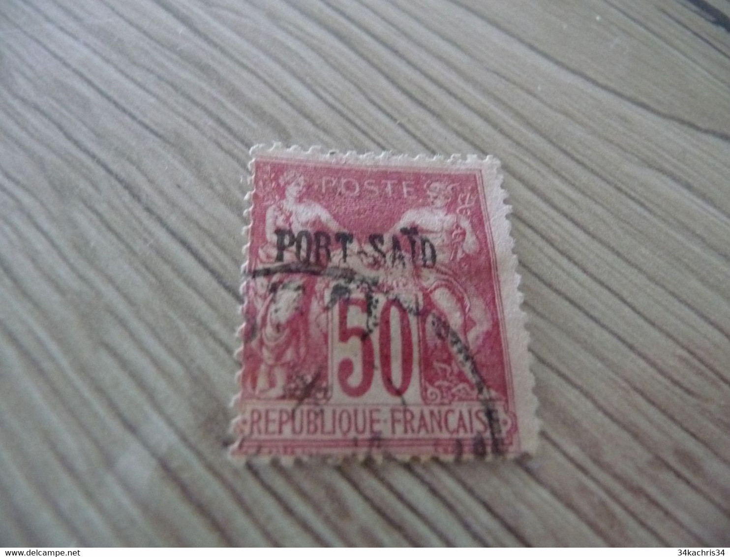 TP France Colonies Françaises Port Saïd  Oblitéré  N°14 - Used Stamps