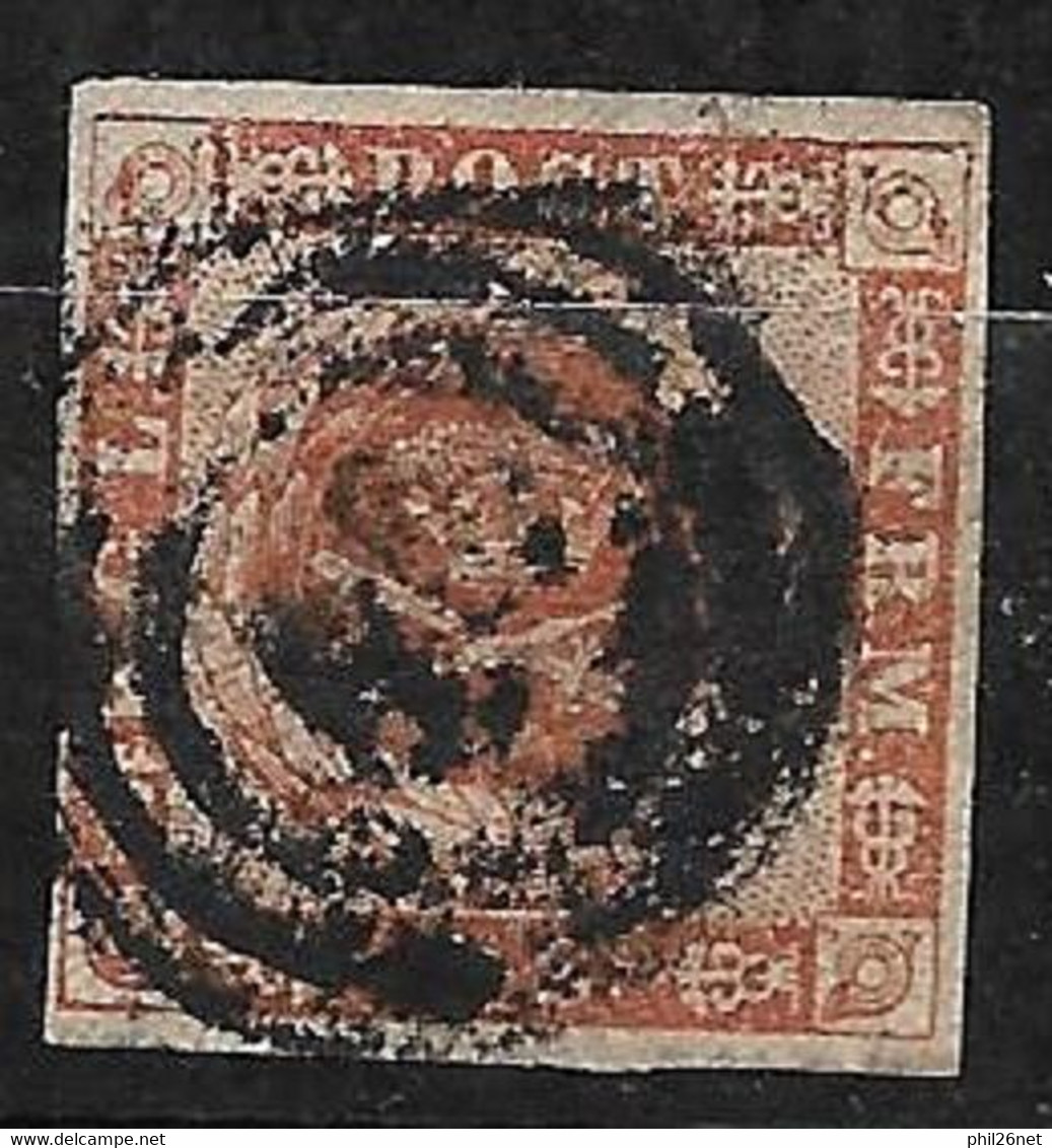 Danemark        N° 4  Oblitéré  B/   TB    - Used Stamps