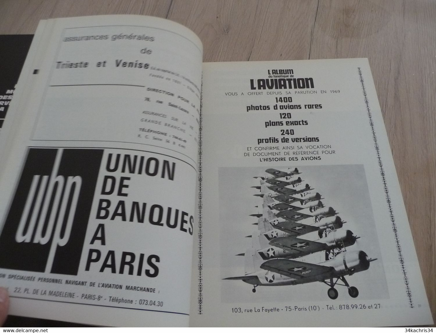 Revue aviation Air Plane Icare avec photos textes et pub N°59 1939/40 la bataille de France Volume IV 1971