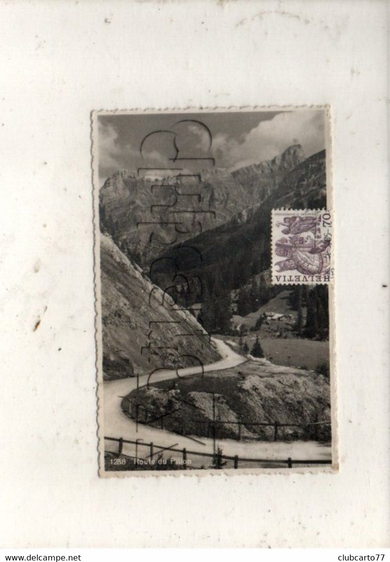Ormont-Dessus (Suisse, Vaud): Chalet Ferme Pris De La Route Du COL DU PILLON Vers Les Diablerets En 1950 PF. - Ormont-Dessus 