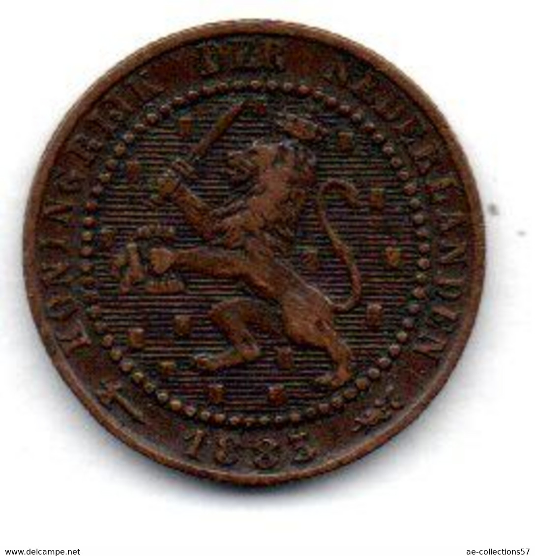 Pays Bas  --  1 Cent 1883  --  TTB - 1849-1890: Willem III.