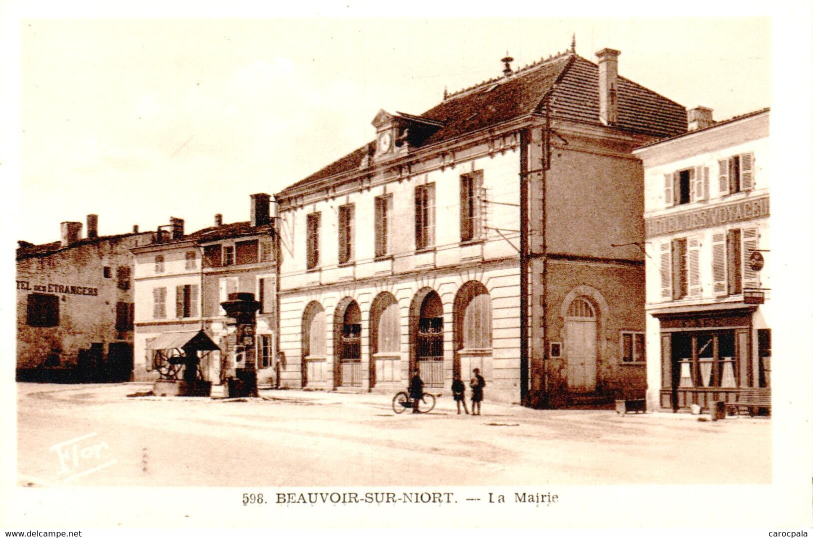Carte 1930 BEAUVOIR SUR NIORT / LA MAIRIE - Beauvoir Sur Niort