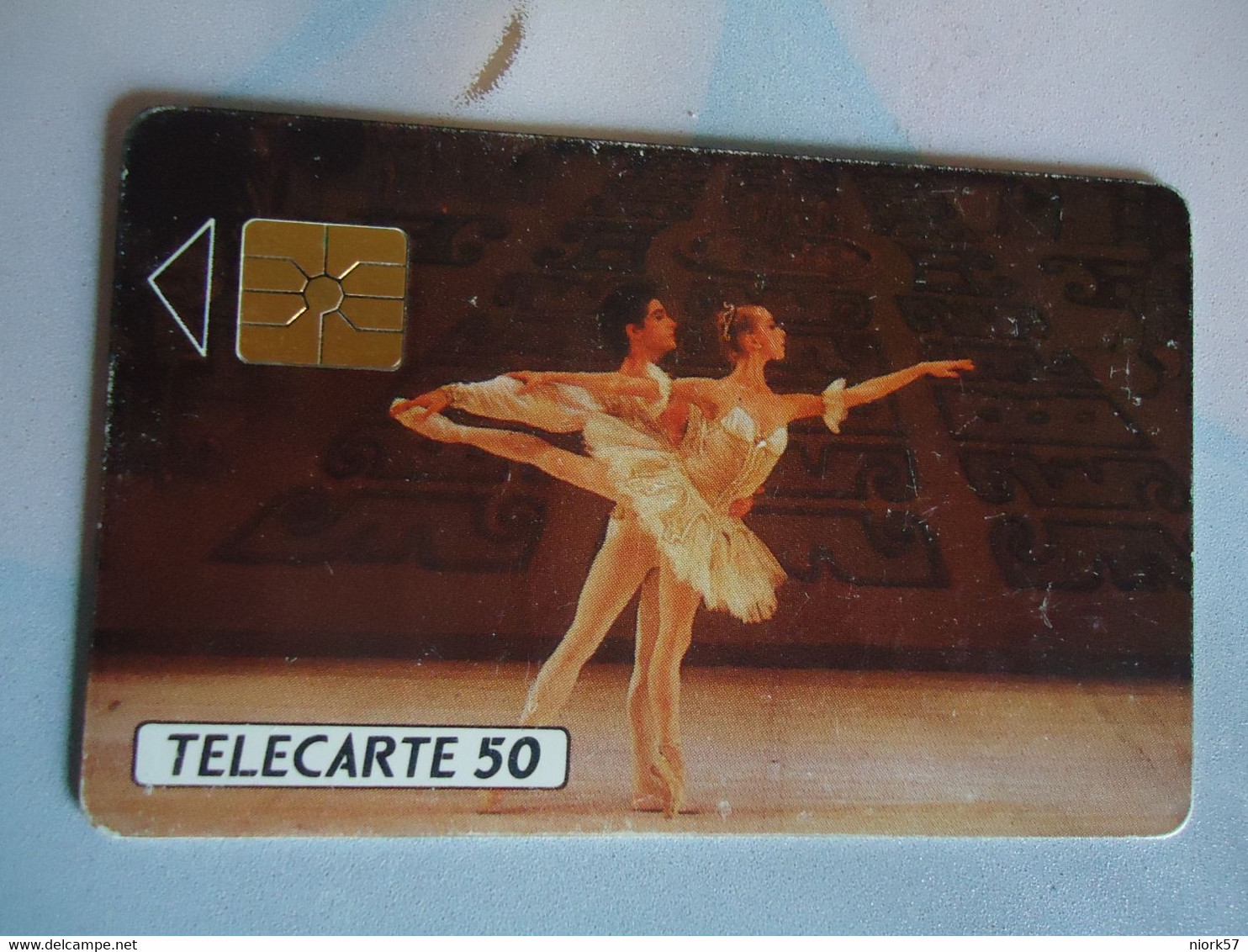 MONACO USED CARDS  MUSIC BALLET - Mónaco