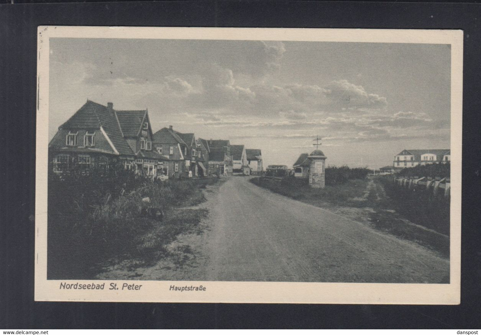 Dt. Reich AK St. Peter Hauptstrasse 1930 - St. Peter-Ording