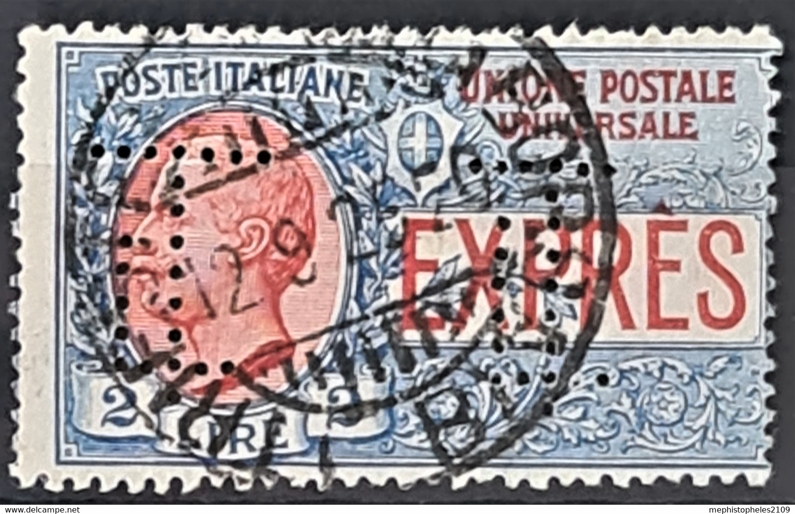 ITALY / ITALIA 1925 - Canceled - Sc# E7 - Express Mail 2L - Express Mail