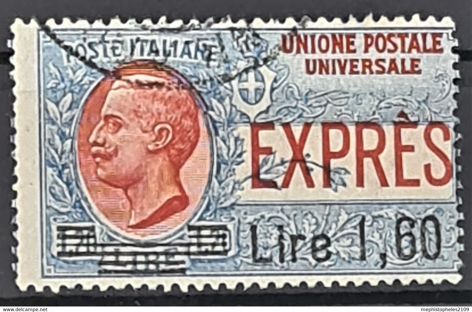 ITALY / ITALIA 1924 - Canceled - Sc# E12 - Express Mail 1.60L - Express Mail