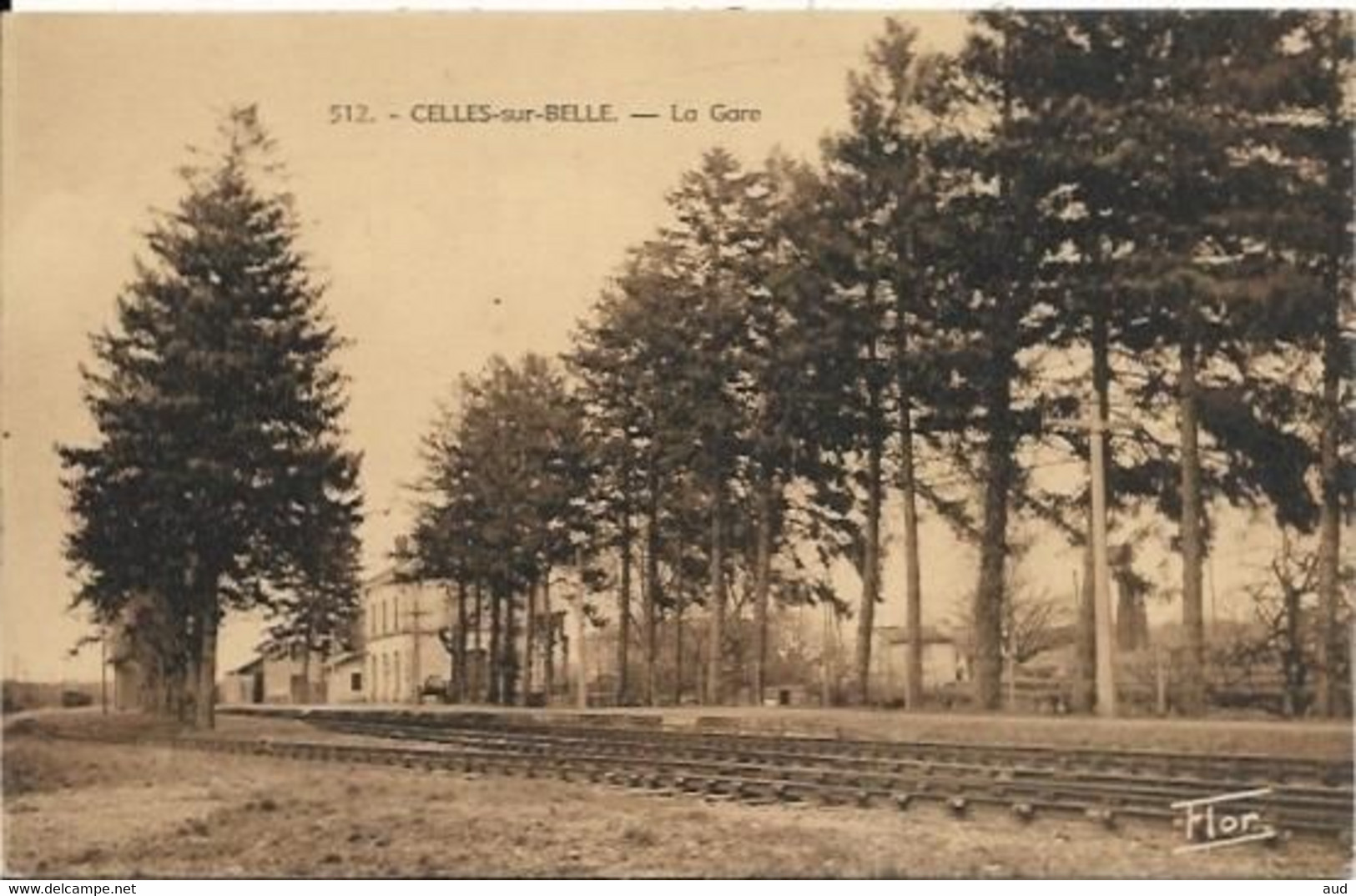 CELLE SUR BELLE, La Gare - Celles-sur-Belle