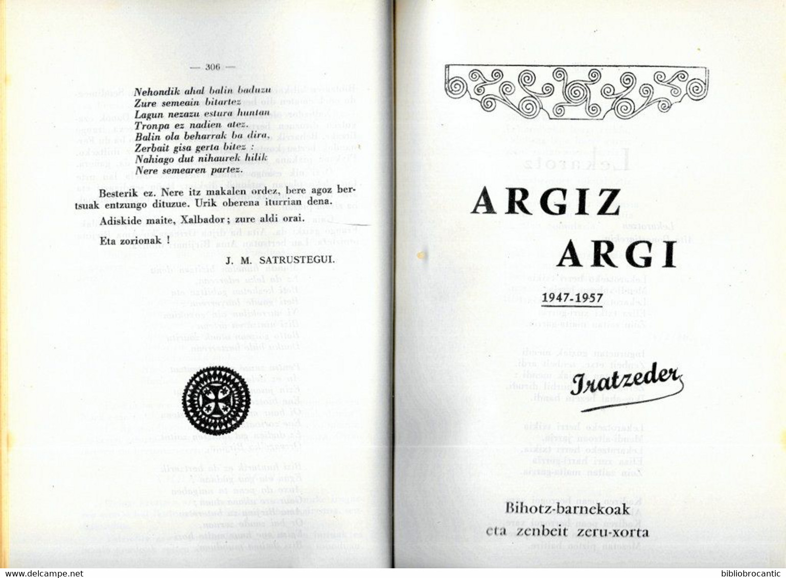 Revue GURE HERRIA -  Mai1967 < CHANSON BASQUE BENAT MARDO/ARGIZ ARGI 1937-1967/Scan Sommaire - Baskenland