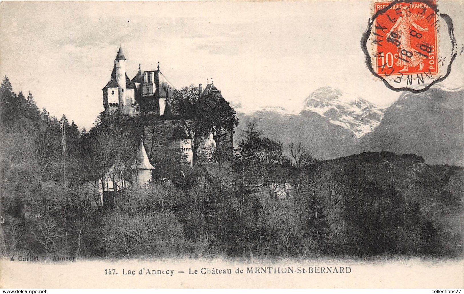 CHATEAUX- LOT DE 500 CARTES POSTALES-CHATEAUX DE FRANCE -  QUELQUES EXEMPLES